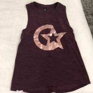 CycleBar “CycleStar” Cabernet/Rose Gold tank